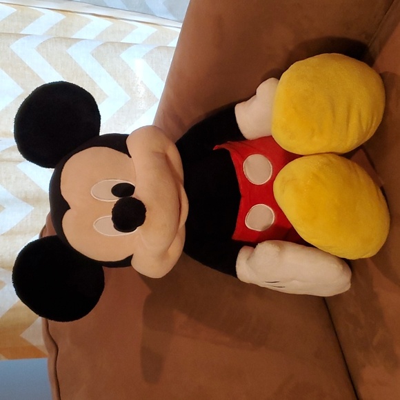 Disney Mickey Mouse Jumbo Plush - Picture 1 of 9